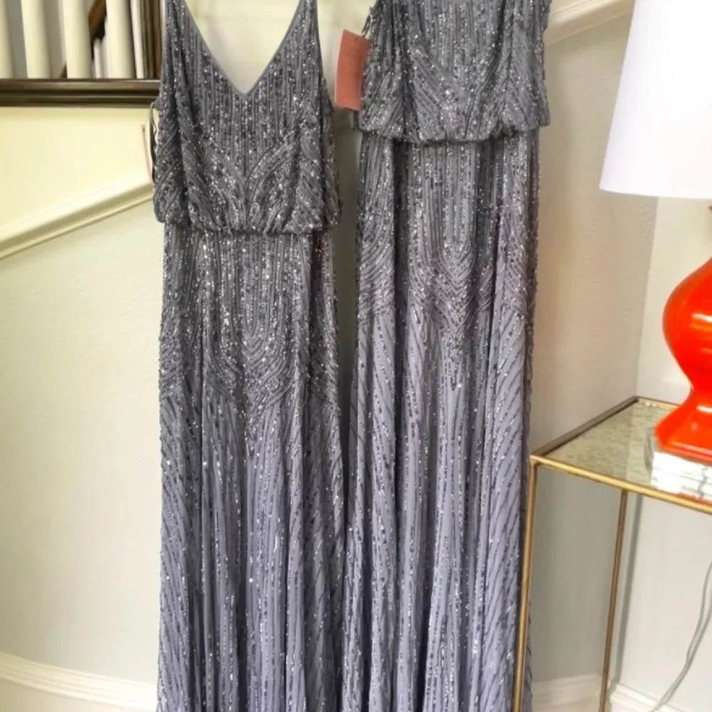 Fidelia Beaded Maxi Dress from BHLDN Anthropologie - Picture 3 of 4